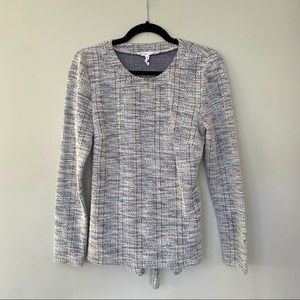 EVERYTHING $6/BCBGeneration Textured Tie Back Sweater